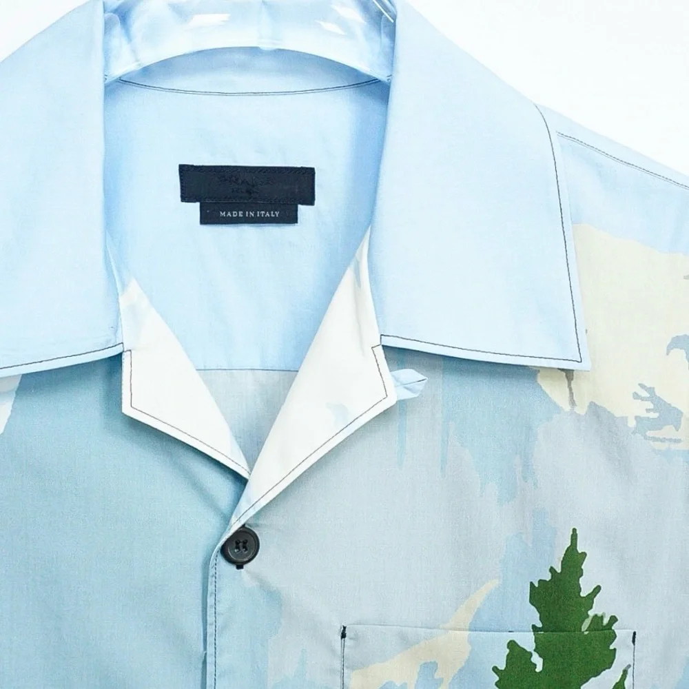 Prada Mountain Landscape Bowling Shirt - Picture 3 of 6